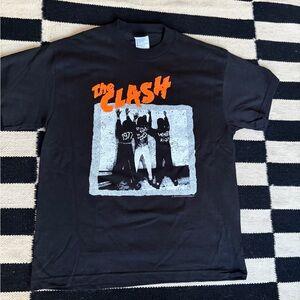 The Clash Black Graphic T-Shirt